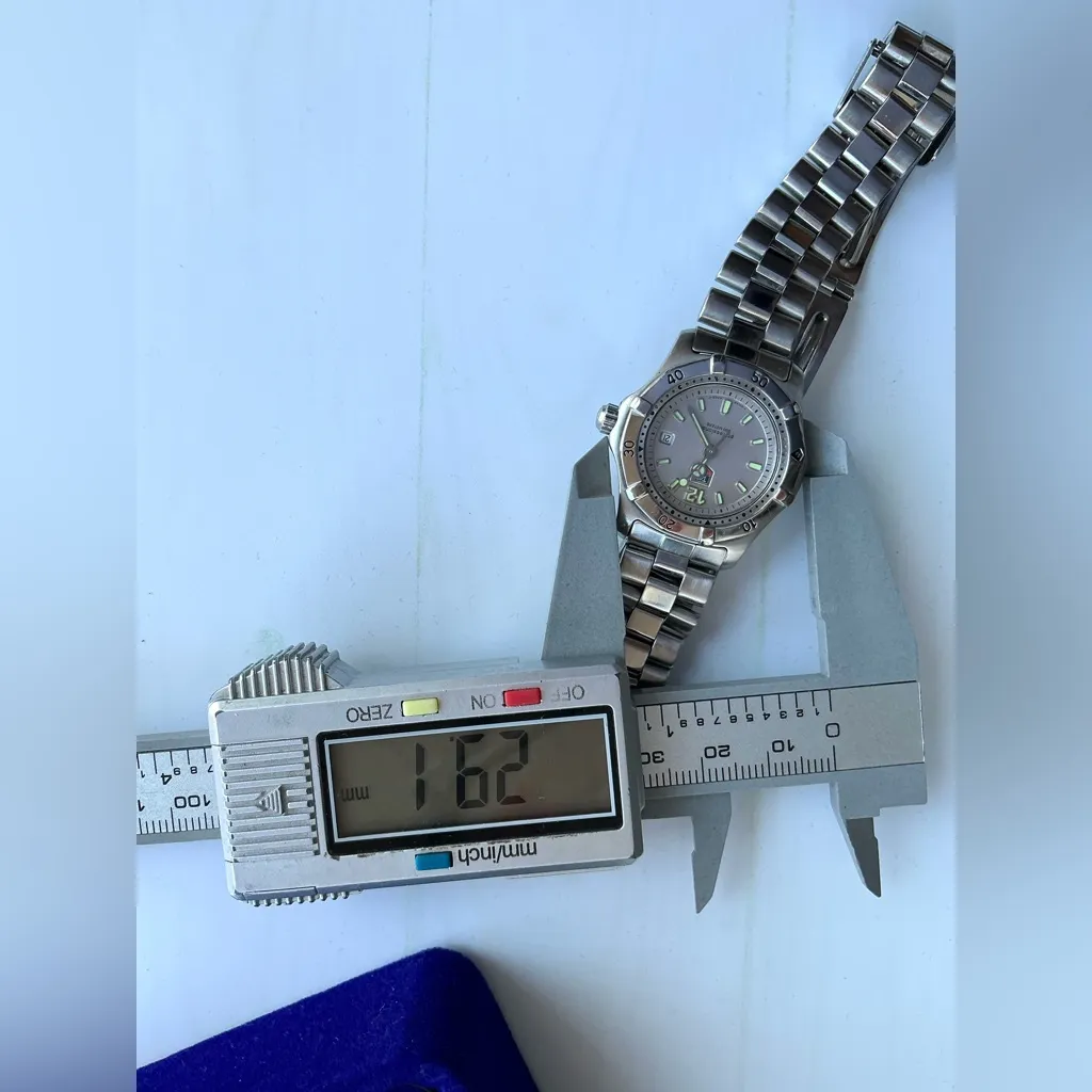 TAG HEUER PROFFESIONAL stainless steel watch🌟🌟🌟 Silver - Image 6