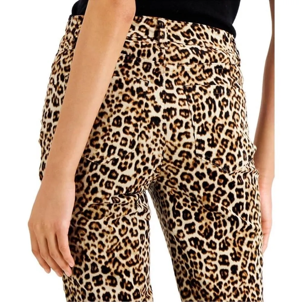 Charter Club Leopard Print Straight Leg Pants(Size 6) - Image 7