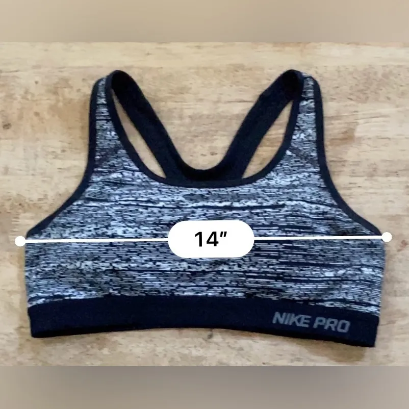 Nike Pro Dri Fit Women’s Sz M‎ Static Padded Athletic Bra - Image 8
