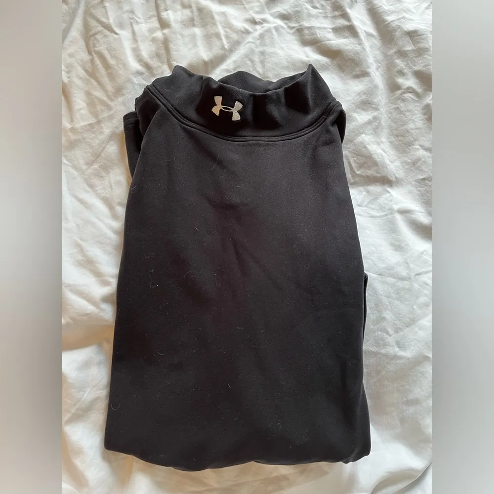 Black  long sleeve half turtle neck thermal layer - Image 11