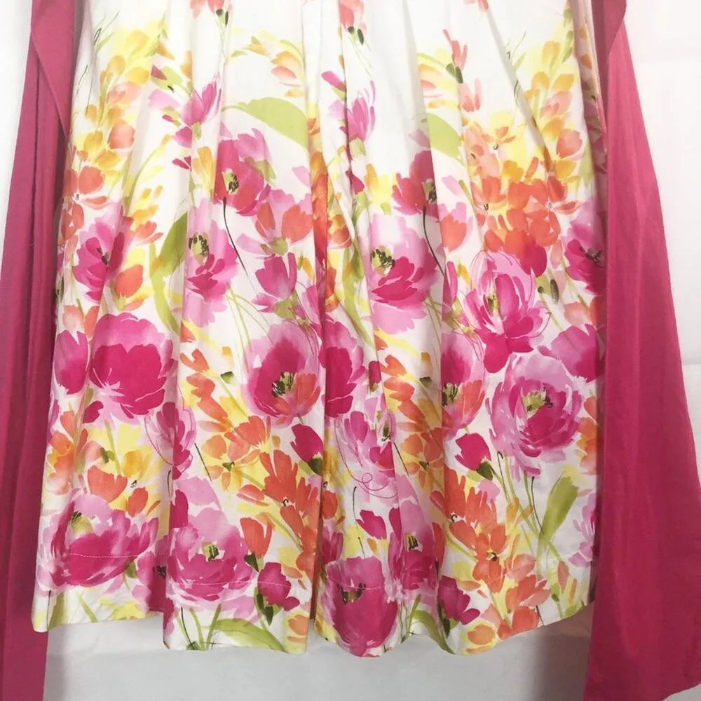 Y2K Vintage Trixxi Dress Size 9 Sweetheart Floral Empire Fairy Wedding Guest - Image 10