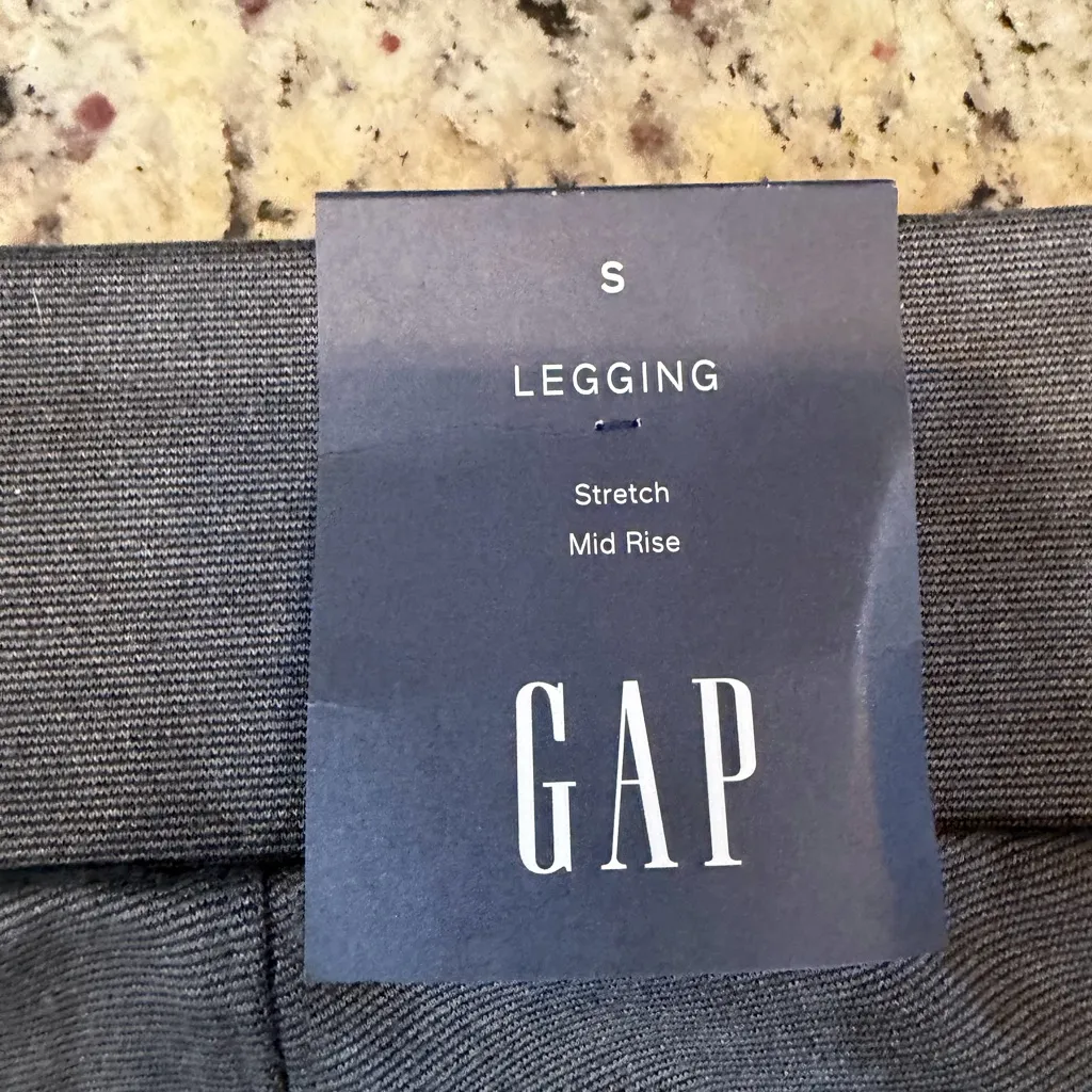 GAP Gray Mid Rise Leggings - Image 7