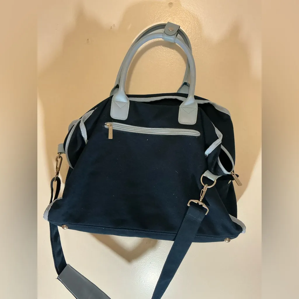 A Very Rare Vintage Sanrio 2004 Hello Kitty Large Blue Travel Duffle Bag HTF - Image 4