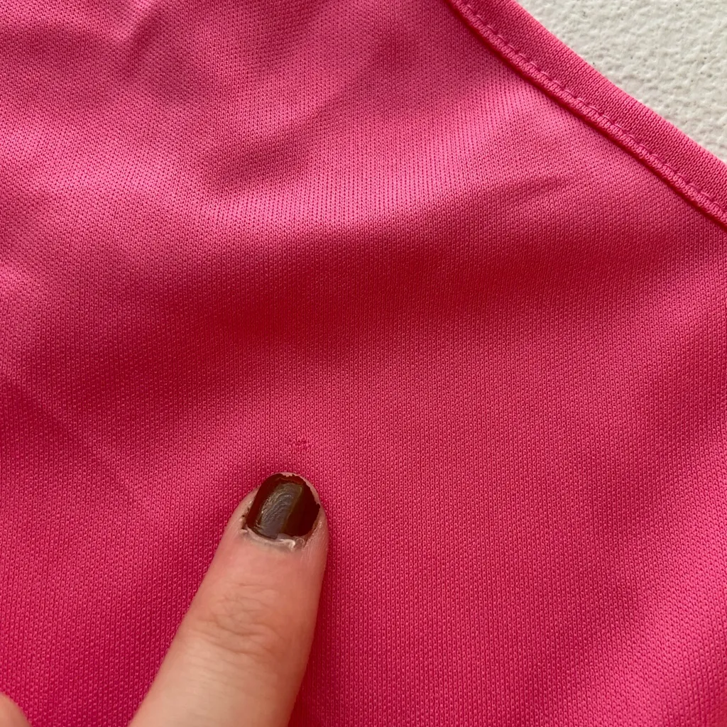 Old Navy BUNDLE  women’s solid pink black thin strap stretch tank top set‎ small - Image 4