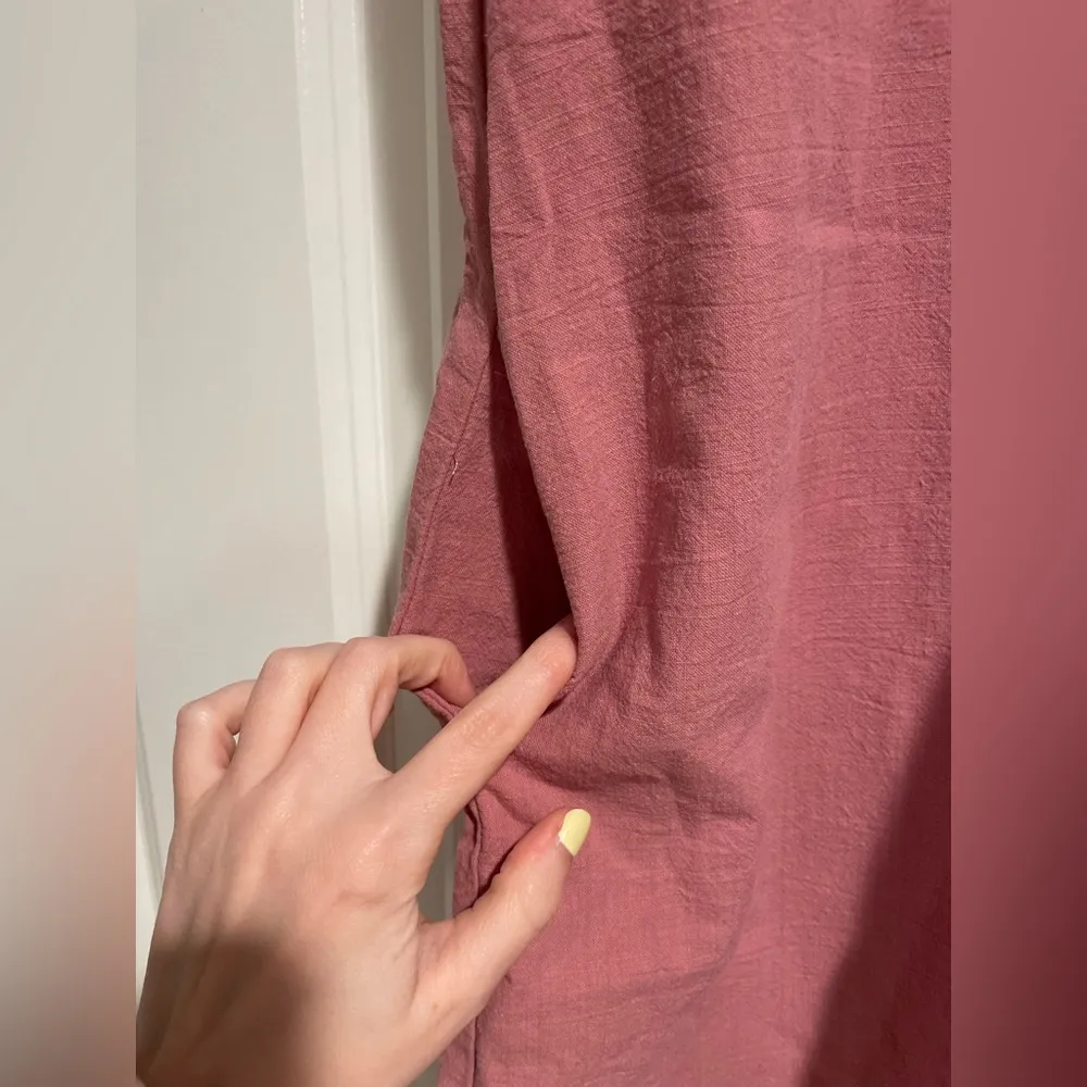 Mauve Button Up Dress - Image 3