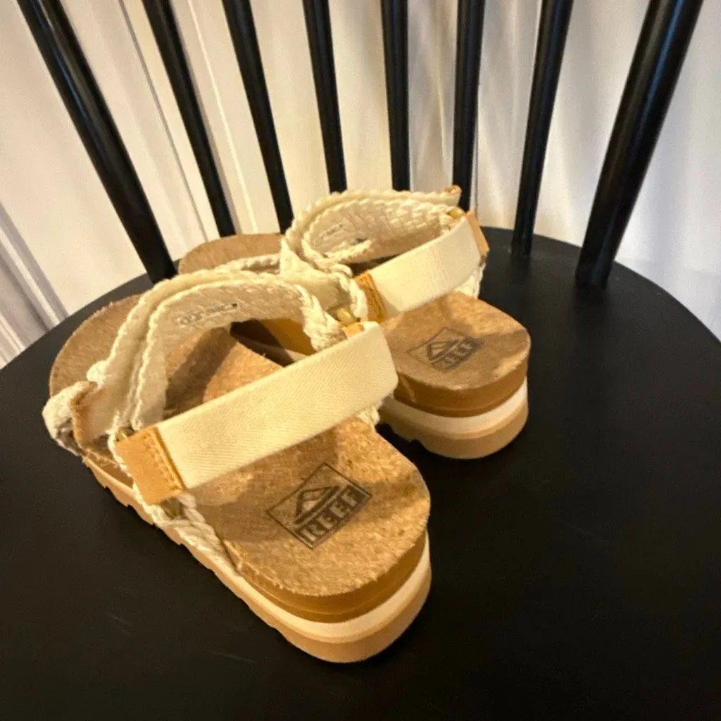 REEF  NWOB REM High cushion platform sandals size 6 - Image 7