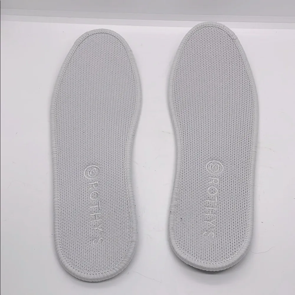 Rothy’s Salt Honeycomb Sneakers White 9.5 - Image 9