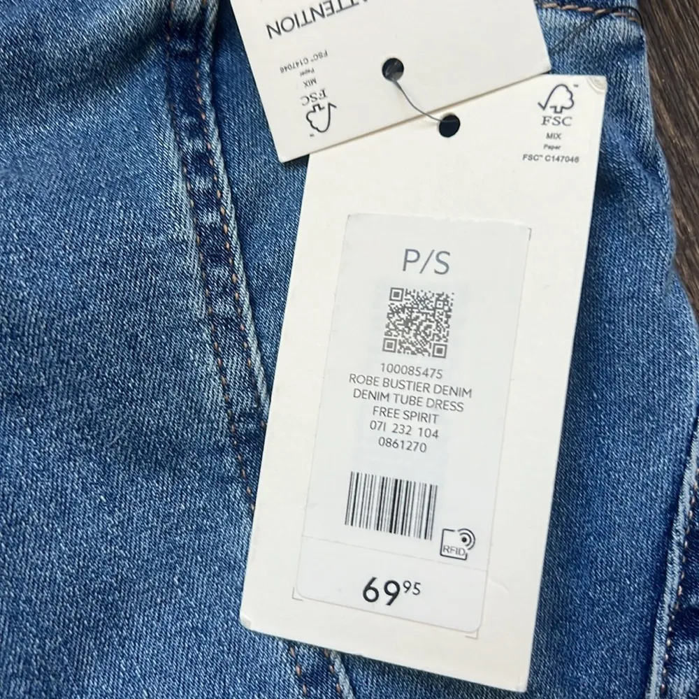 Dynamite  Denim Maxi Dress - Image 3