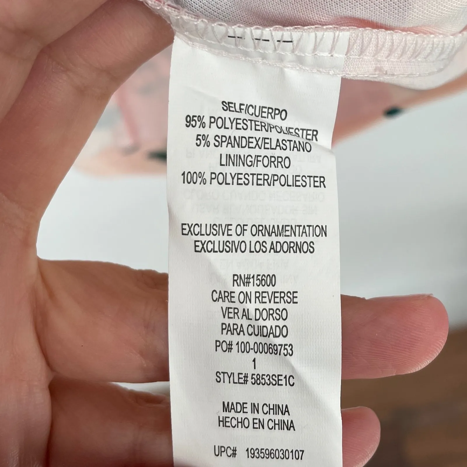 Sequin Hearts Floral Print Pink Square Neck Cutout Back Mini Dress Size 1 - Image 4