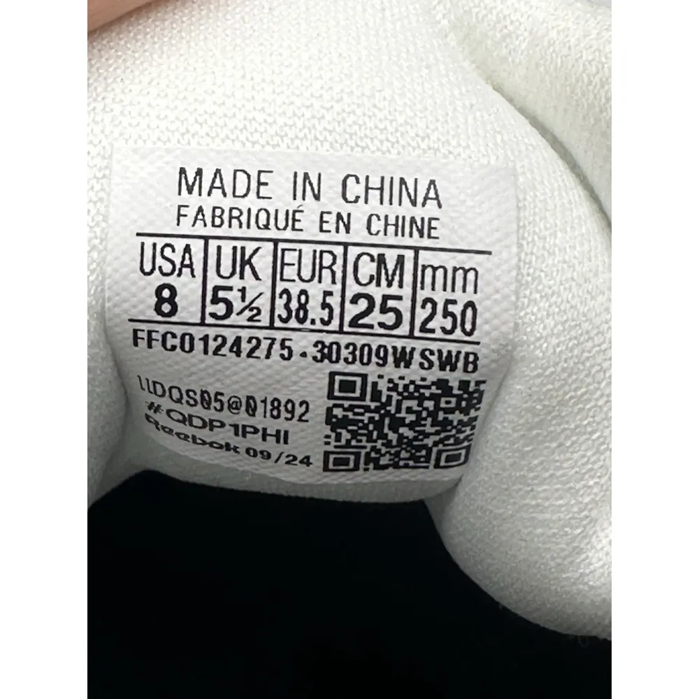 Reebok Fiori Ortholite Sz 8 Silver/BLK retro Women's Sneaker NWOT - Image 6