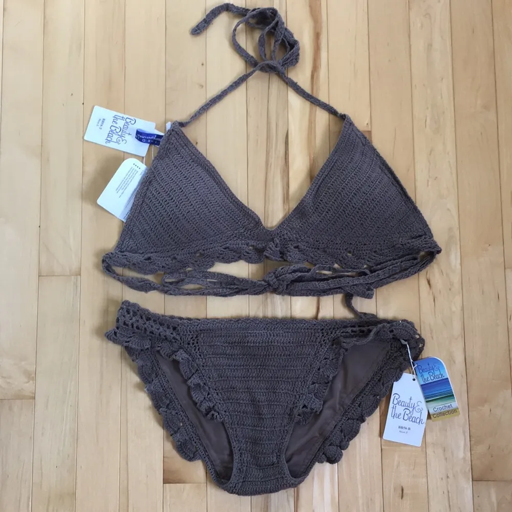 beauty and the beach cloud nine crochet bikini Size L - Image 2