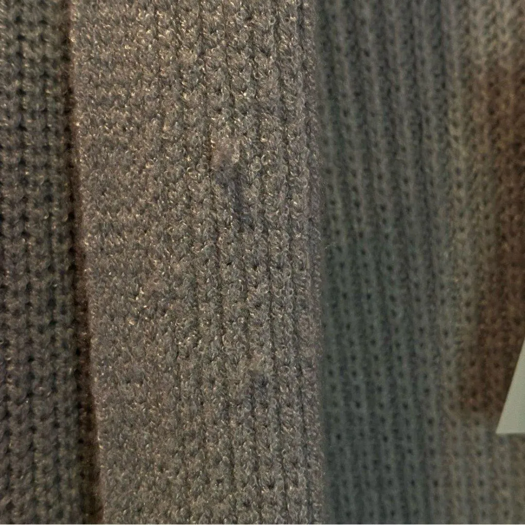 The Limited Long Open Front Grey Cardigan Duster Size M Medium NWT - Image 4