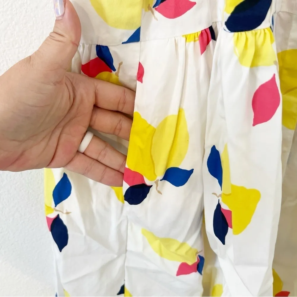 KATE SPADE Lemon Zest Dress Button Down Size Small S - Image 6