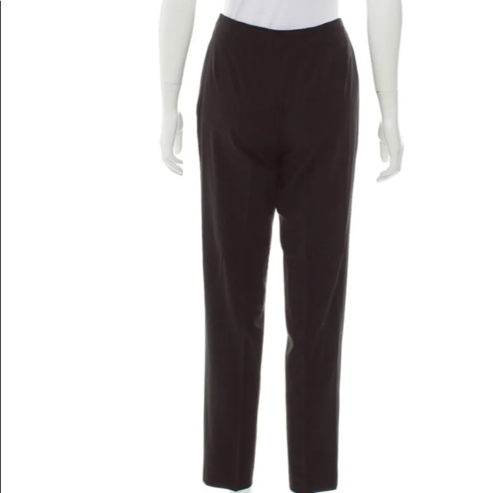 Piazza Sempione black wool pants side zip US 8 - Image 3