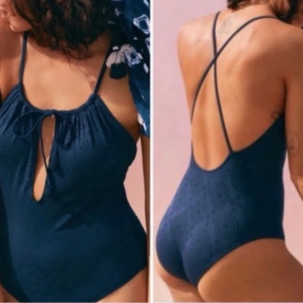 Aerie Navy Blue One-Piece Swimsuit - Image 7