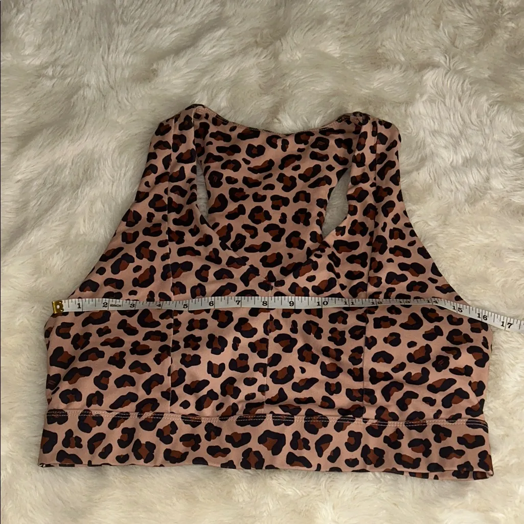 Fabletics Leopard Print Sports Bra - Image 3