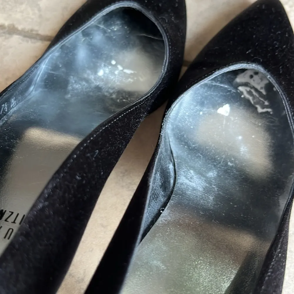 STUART WEITZMAN Satin Pumps with Dust Bags - Image 4