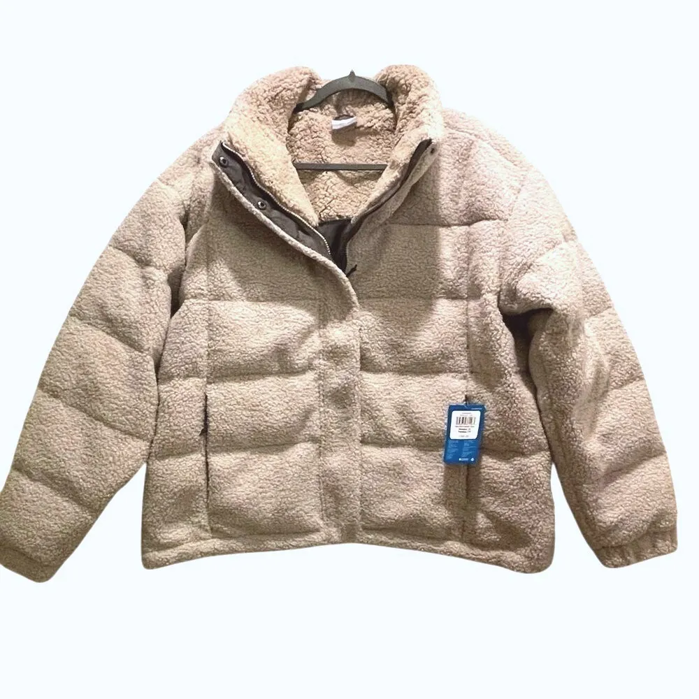 NWT Columbia Sherpa Teddy Cozy Ruby Falls Jacket Down Puffer Coat Sz‎ 1X $240 - Image 4