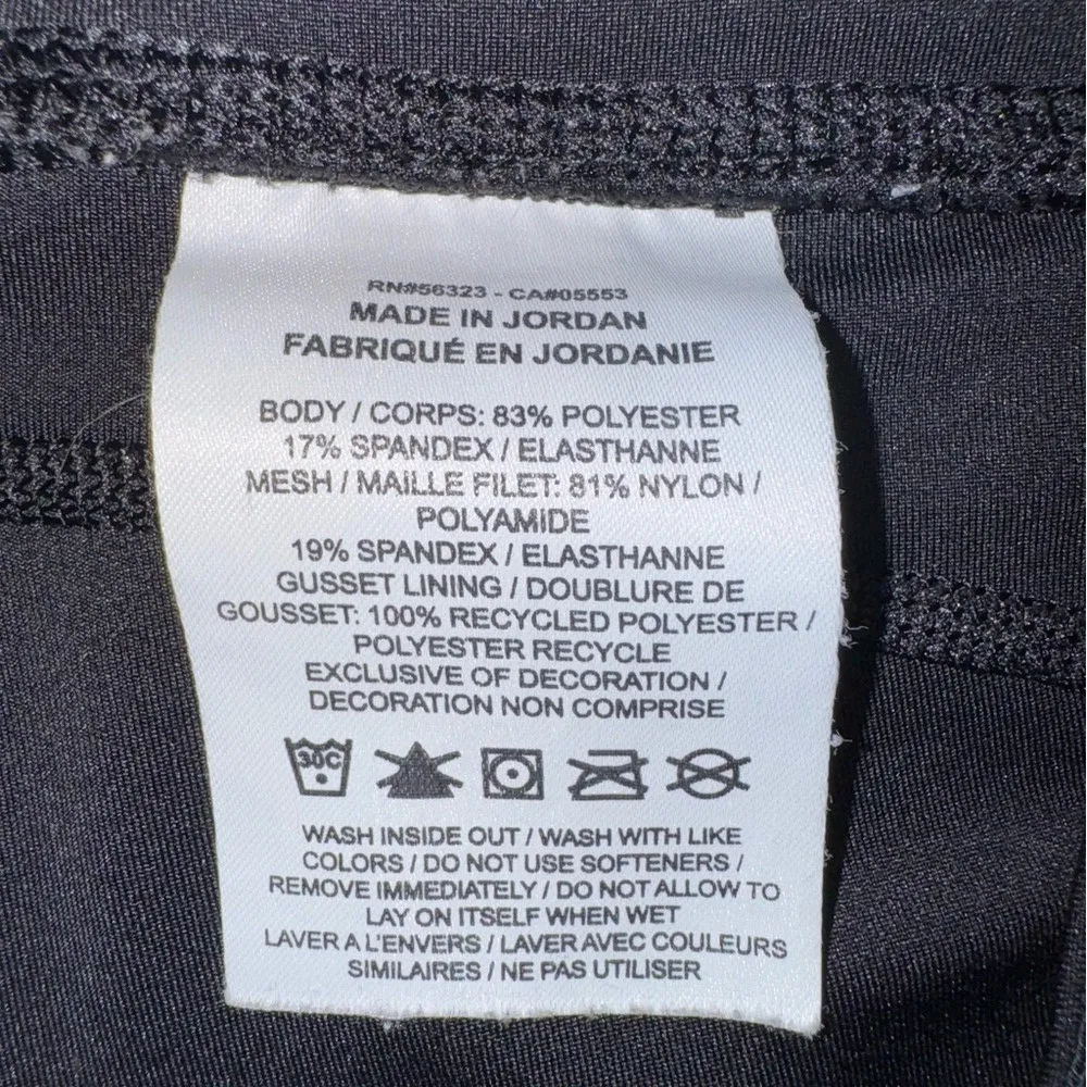 Nike Black Athletic Running Yoga Workout Cropped Leggings Womens‎ - Image 6