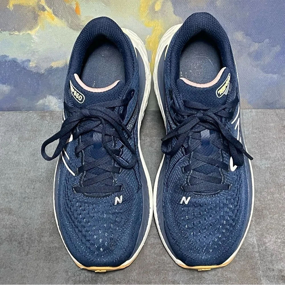 New Balance Fresh Foam X 860 Women's Navy Blue Running Shoes Size 8.5B - Image 15