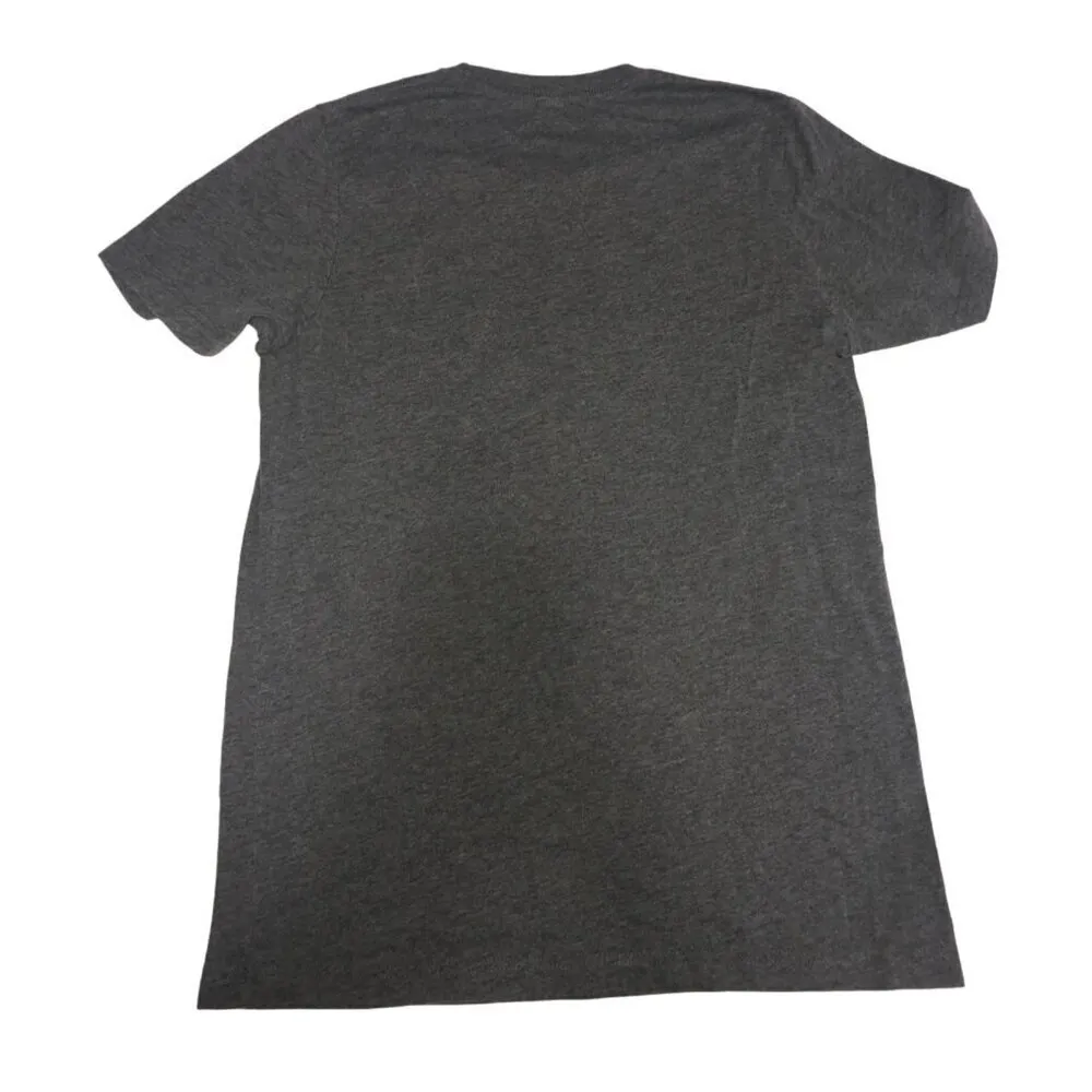 Little Lion Ice Cream Tee Womens Size Medium Gray Fitted Short Sleeve Graphic - Image 3