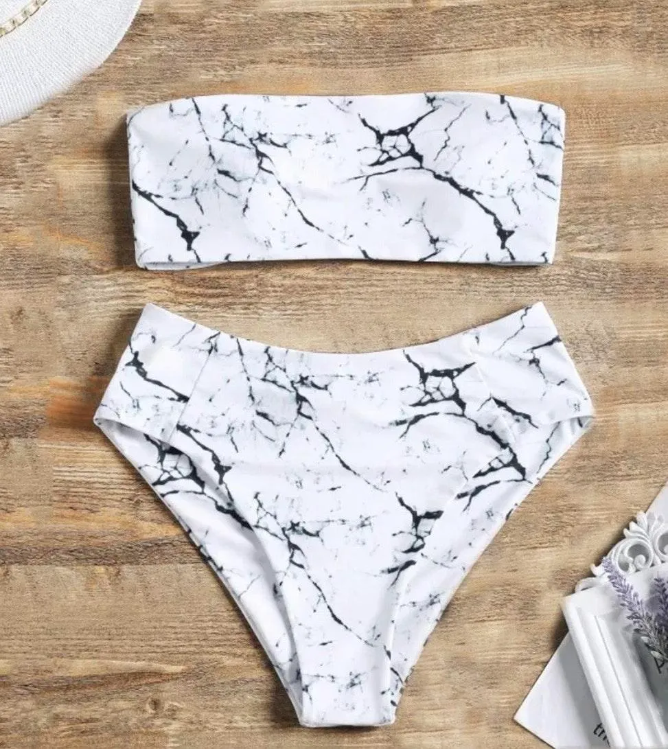 Boutique Marble Bikini Set - Image 4