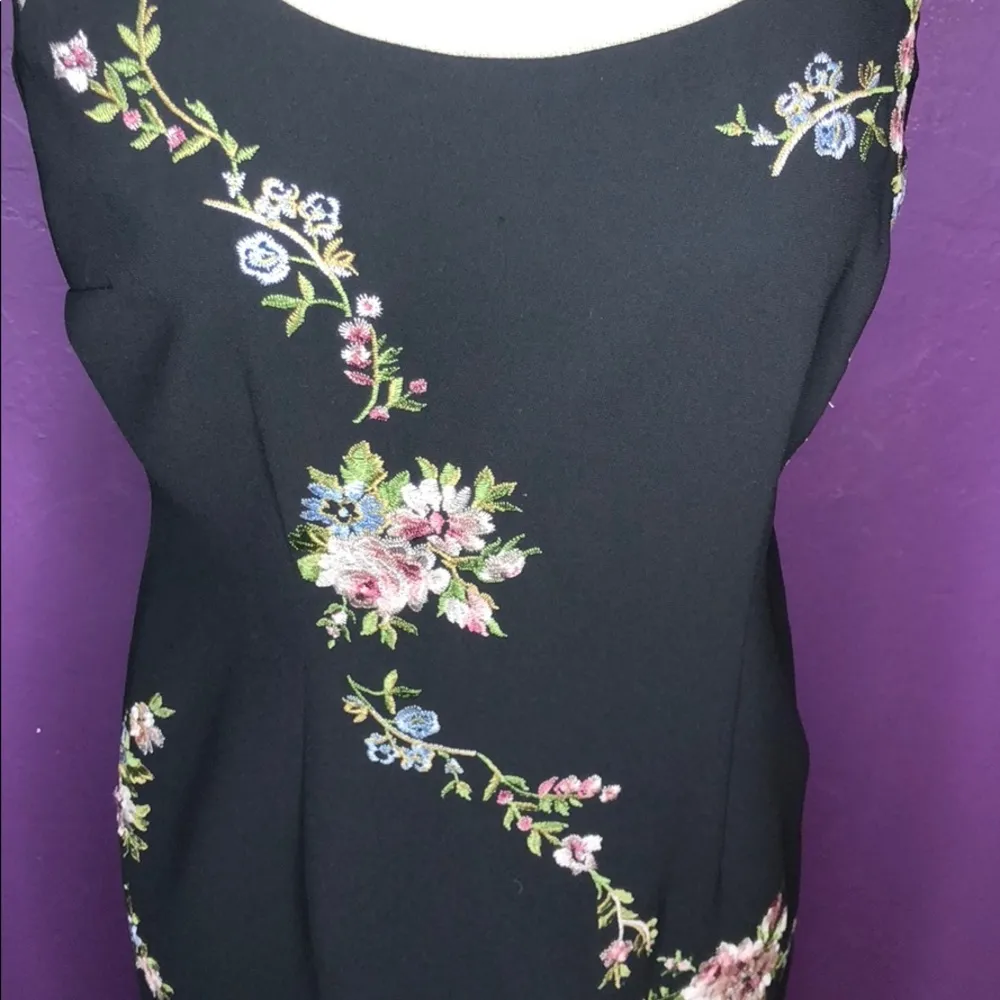 Dress Barn Embroidery Dress 4 - Image 2