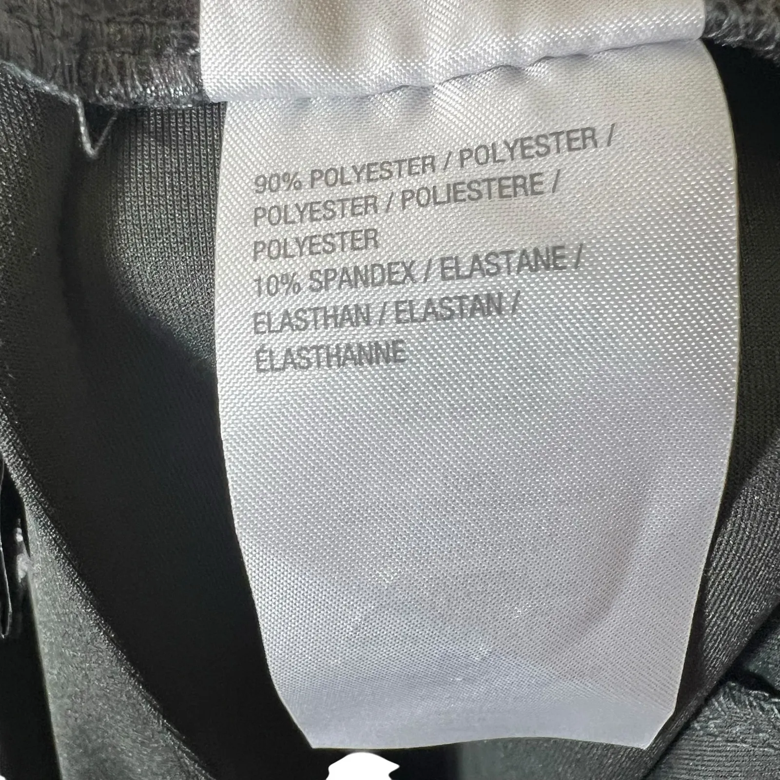 Dennis Basso Snake Print Leggings Womens XL Gray Glam Moto Biker Rocker Skater - Image 7