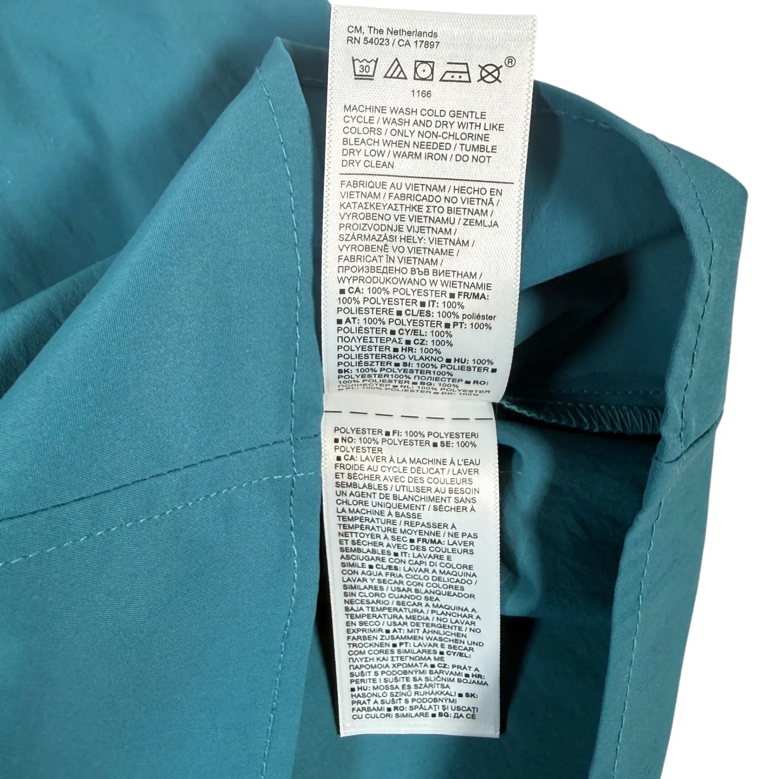 NWT $119 Athleta Size L Borealis Green Levitate Poplin Tank Top Shirt Golf - Image 9