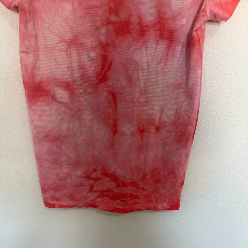 Lululemon Swiftly Tech Short Sleeve Tee Shirt 2.0 Marble Dye Raspberry Cream 10 - Image 8