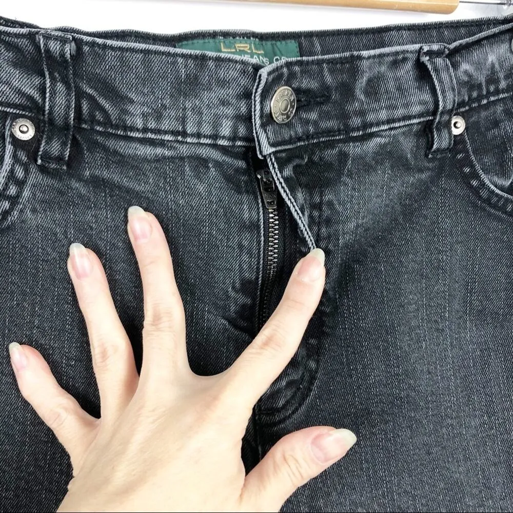 LRL Lauren Jean Co. Classic Straight Jeans Sz 12P - Image 4