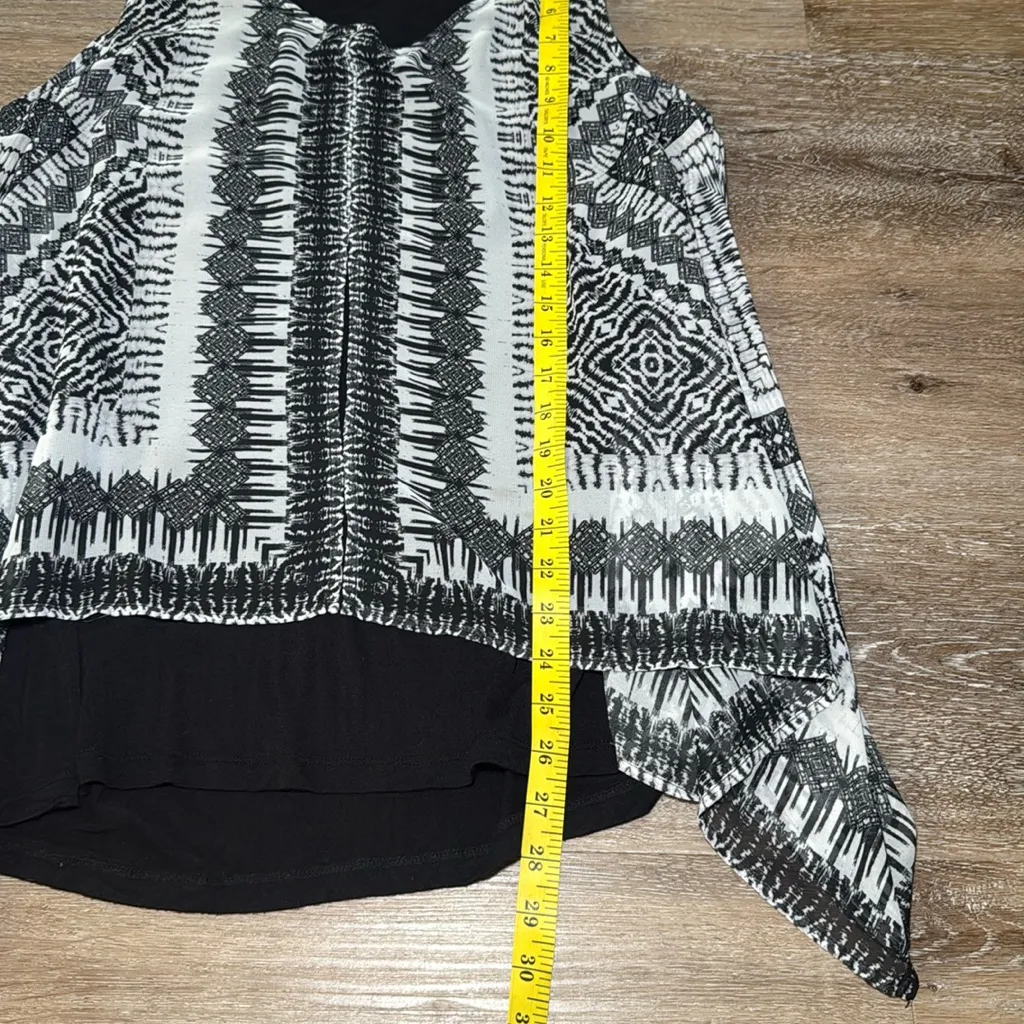 AB‎ Studio Women’s Black Gray Sleeveless Tank Size XL - Image 5