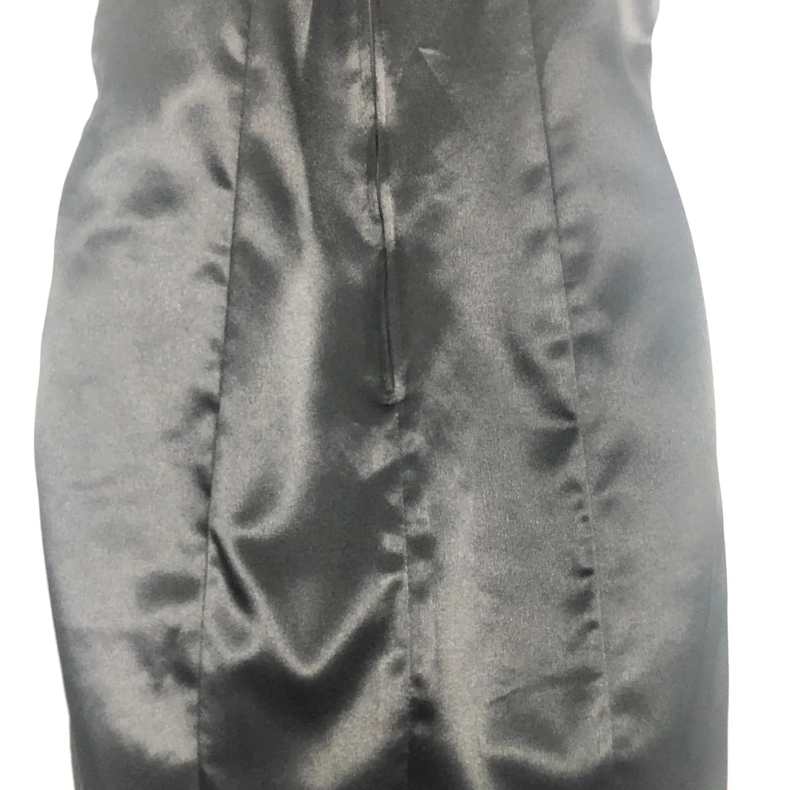 BCX Strapless Sequin Embellished Mini Black Dress - Image 9