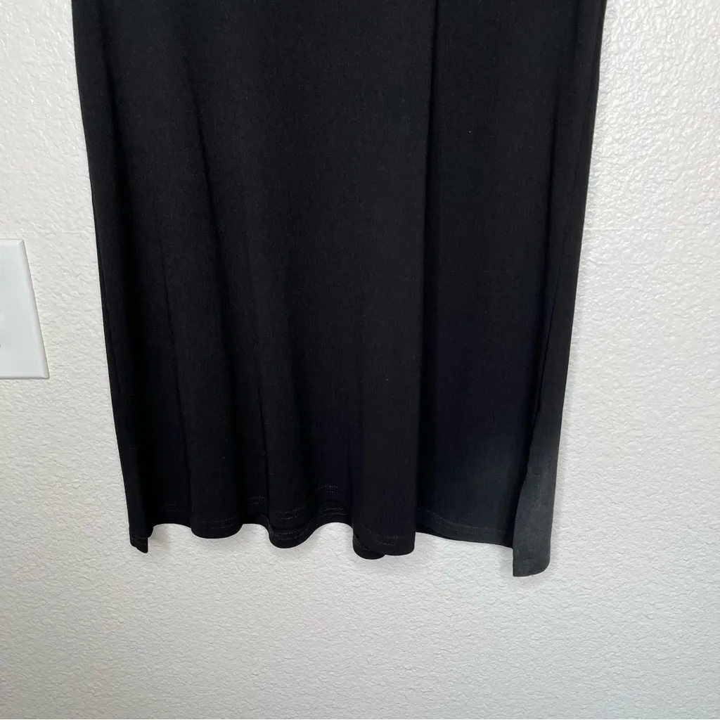 Masai Copenhagen black sleeveless viscose lagenlook tunic top size small - Image 2