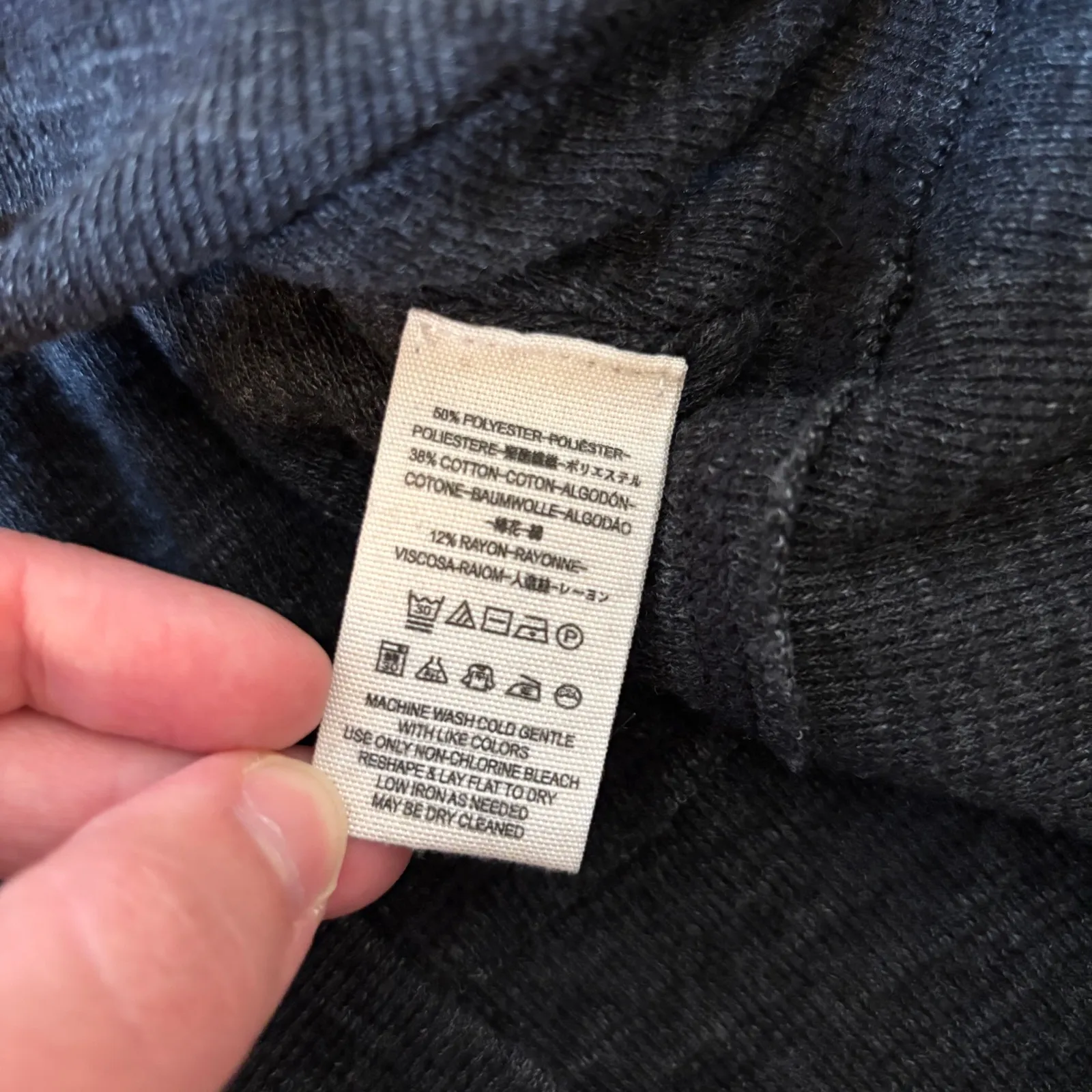 Free People We The Free EUC Women's Gray Oversized Palisades Pullover Sweater M - Image 4