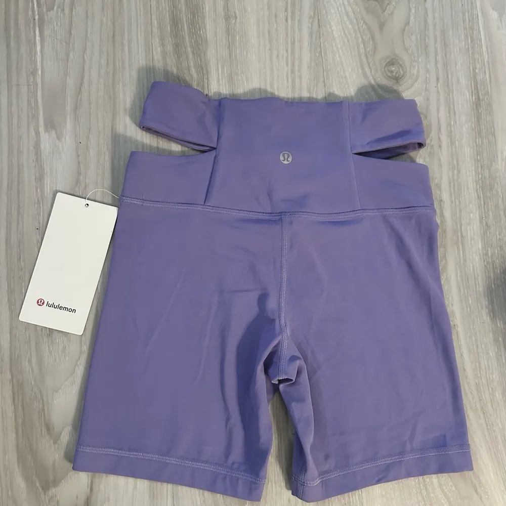 Lululemon Align Cut-Out High-Rise Shorts 6” –Dark Lavender – Size 4
NWT Retired - Image 4