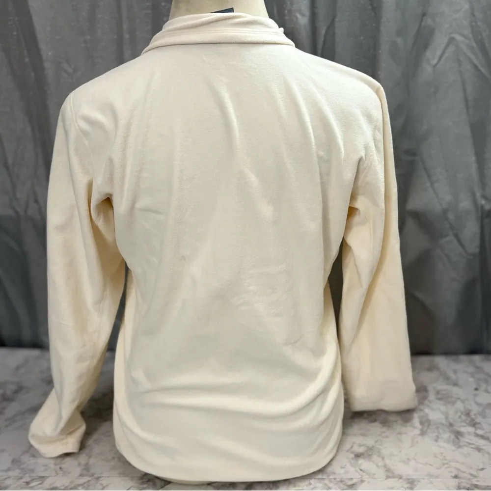 REI Cream 1/4 zip midweight base layer Size XL - Image 8