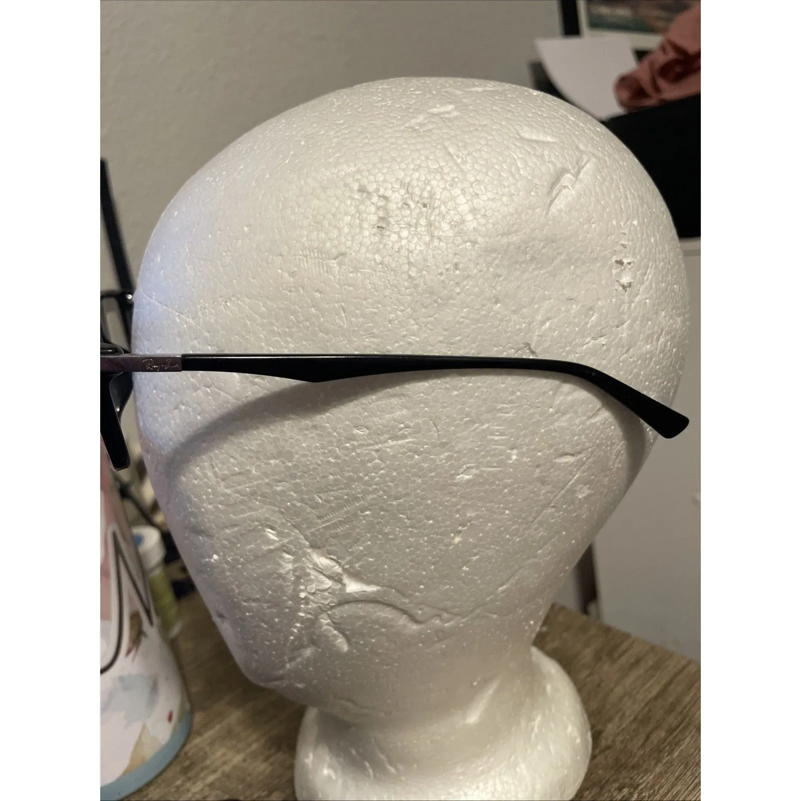 RAY-BAN RB5269F 2000 Black 53-17-145 Eyeglasses Frame - Image 4