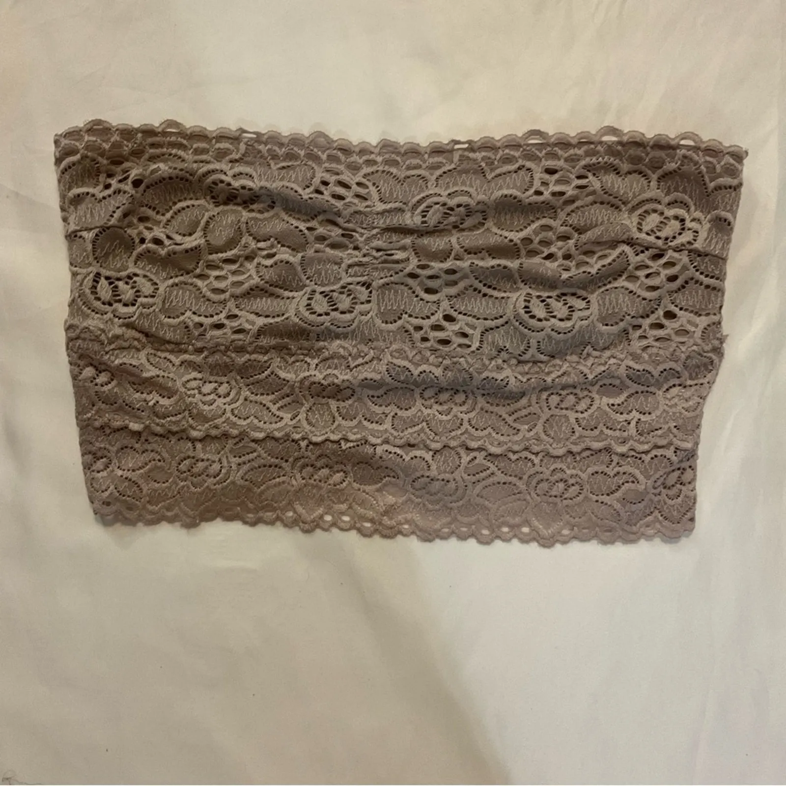 Altar’d States Intimates Strapless Floral Print Bandeau Bra Top M Casual Bridal - Image 3