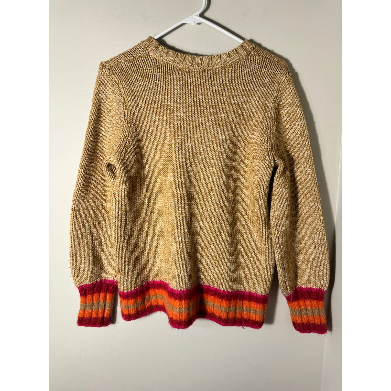 Gap Sweater Soft Wool Alpaca Cotton Pullover Women's Large - Image 3