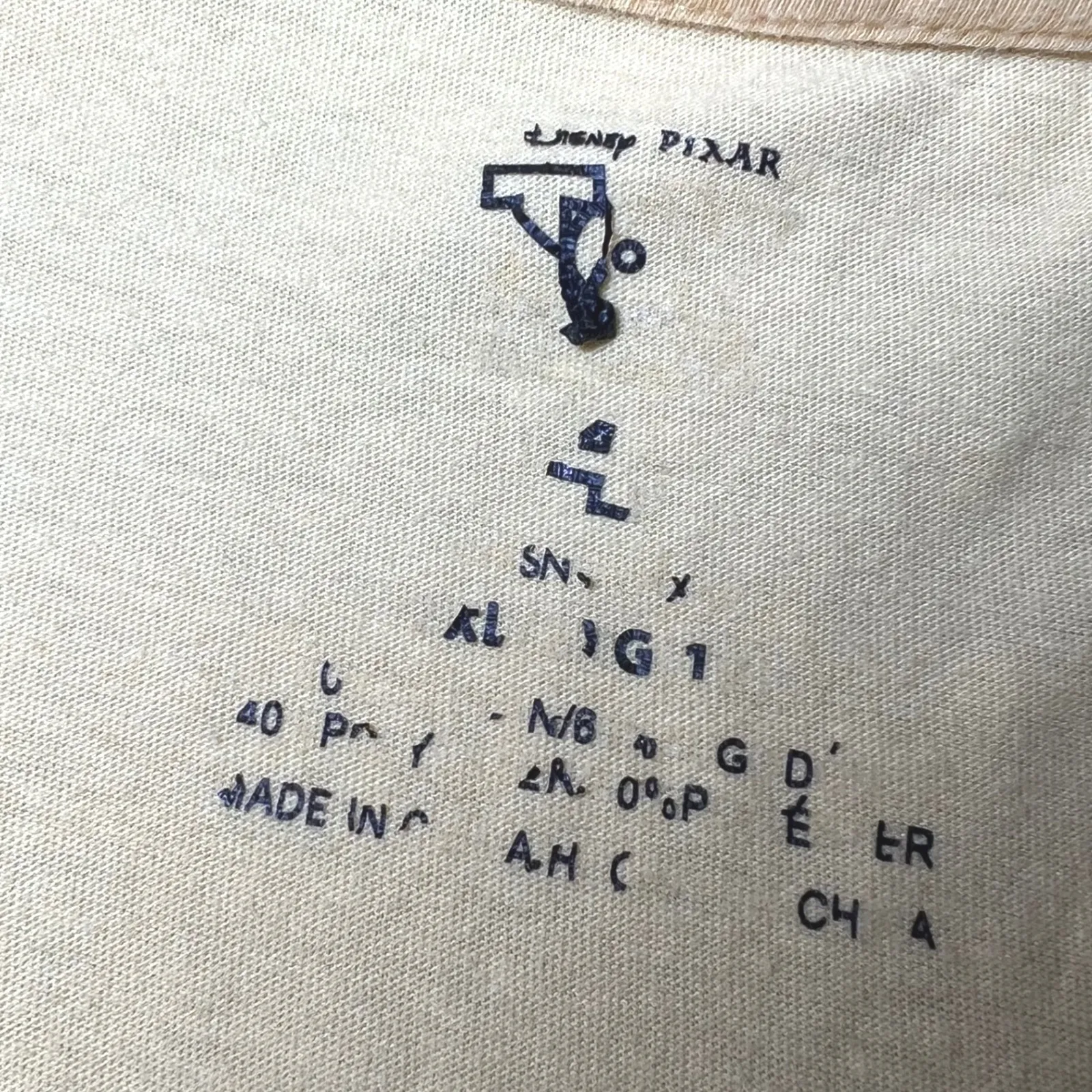 Disney Pixar Toy Story 4 Tank Top Womens XL Yellow Graphic Woody Buzz Lightyear - Image 6