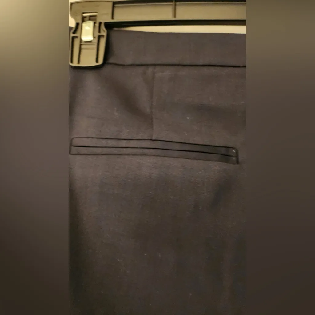 Equipment Femme Women’s Blue Polyester Ankle Trousers Size 4 - Image 9