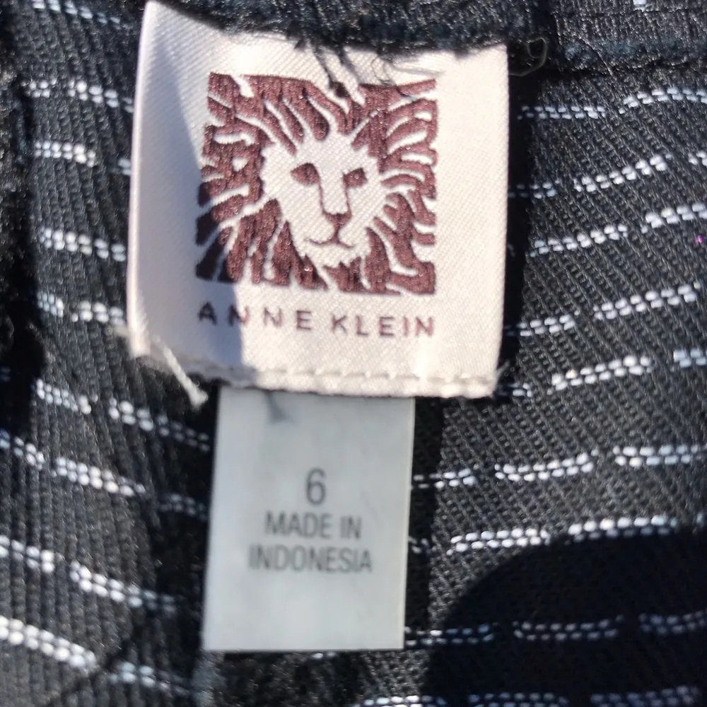 Anne Klein Polka Dot Slim Ankle Pant (12) - Image 3