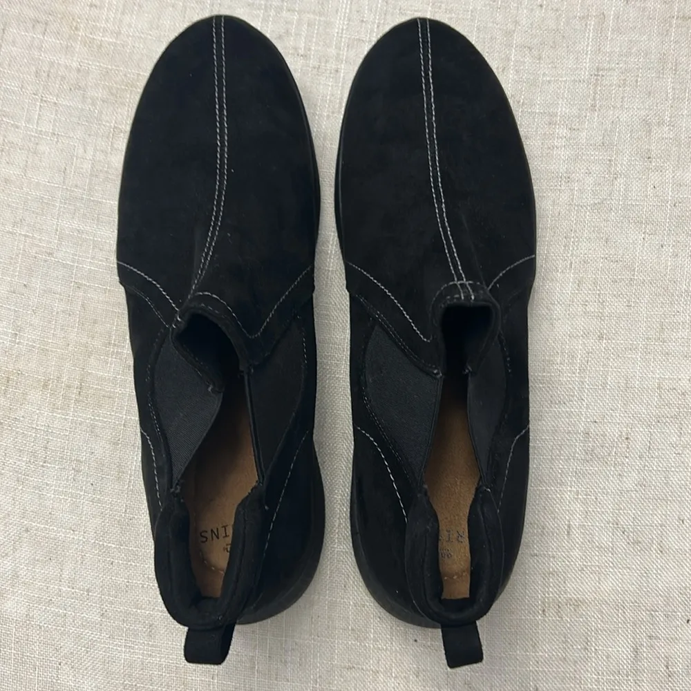 Earth Origins Dayana Women's Black Slip-On Shoes Booties Size 12 NWOB - Image 4