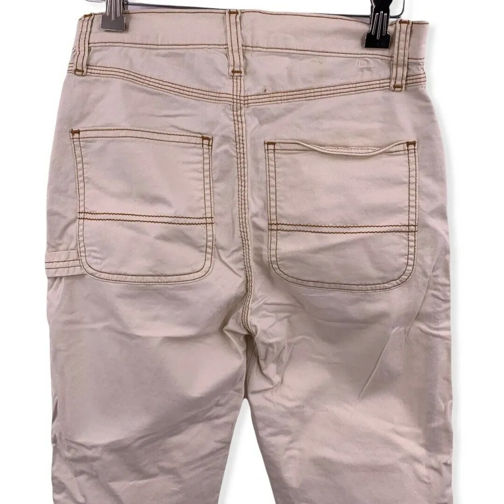 BDG Girlfriend High Rise Off White Jean 24 - Image 4