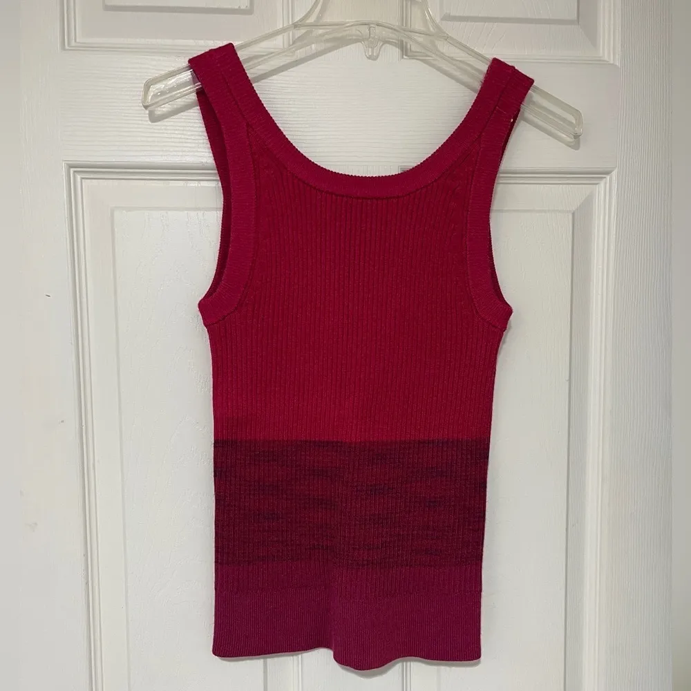 Anthropologie Sweater Ribbed Knit Tank Top Sz S - Image 6