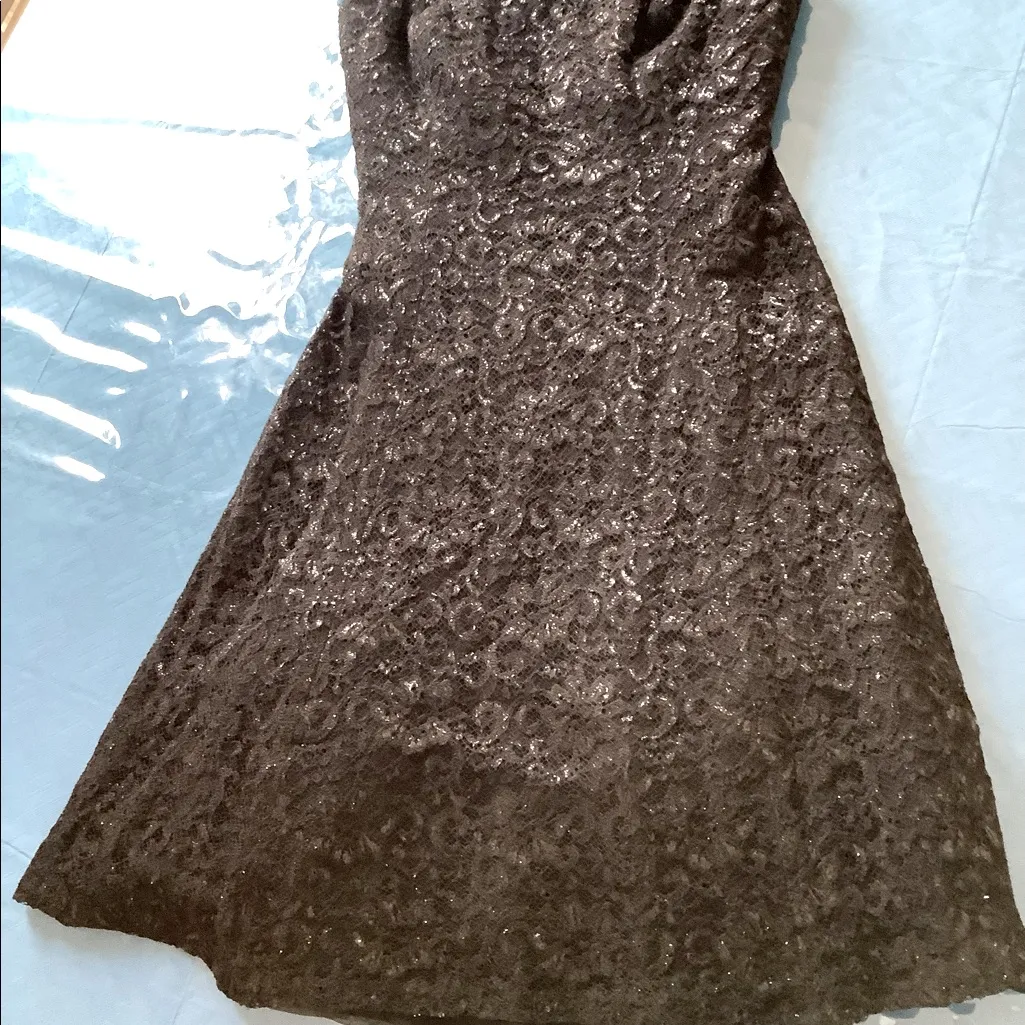 💥4x HP Black Lace sweat heart strapless Dress - Image 9