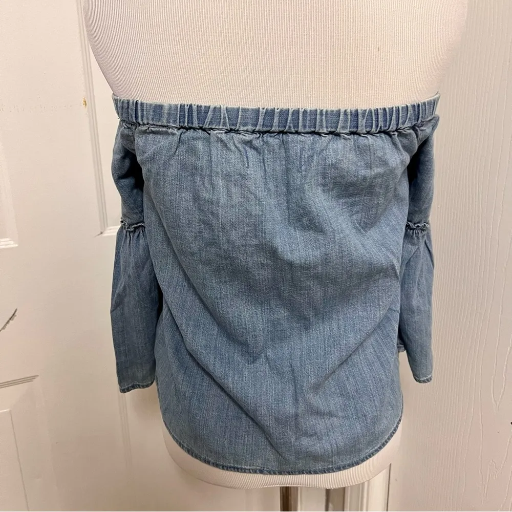Madewell Azalea Chambray Top - Image 7