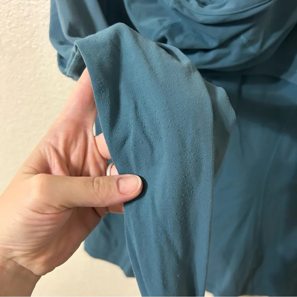 Lululemon Hooded Define Jacket Nulu Desert Teal - Size 8 - Image 10