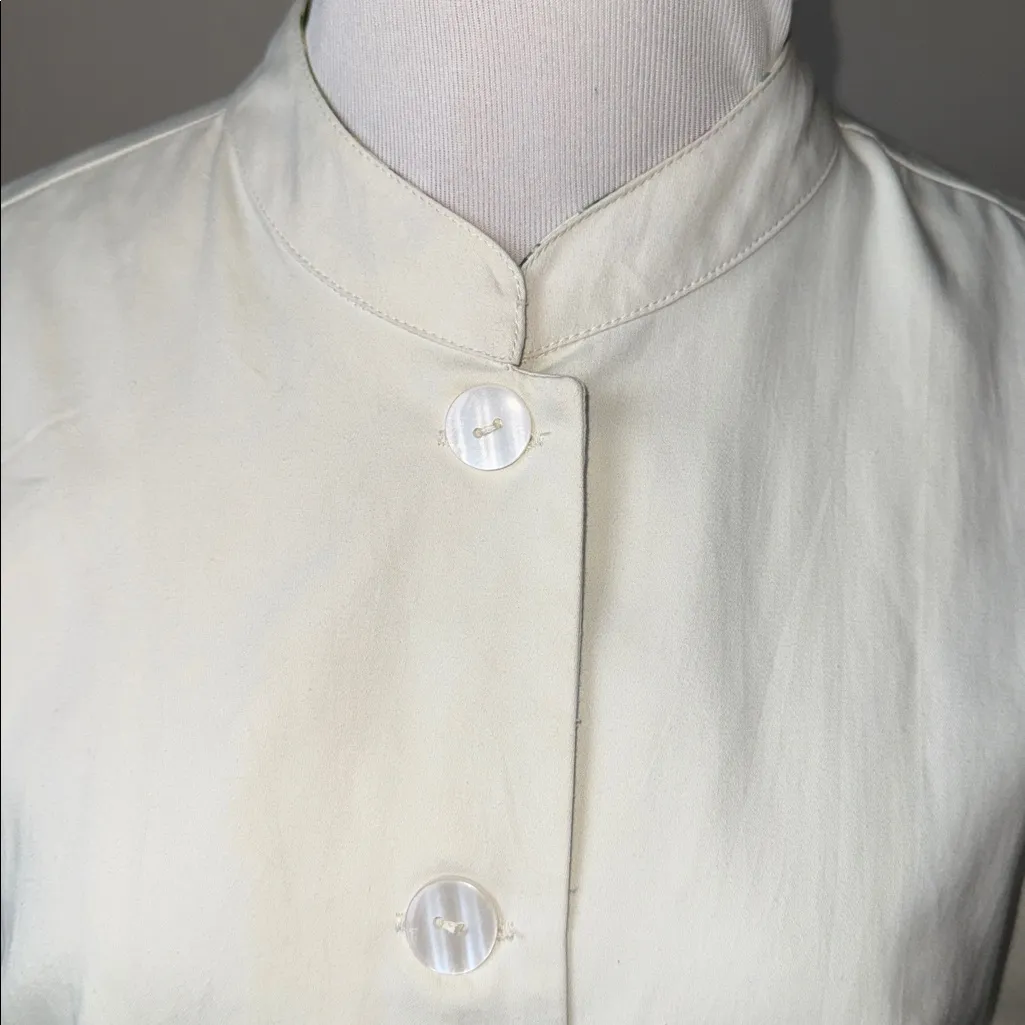 Norm Thompson Escape from the Ordinary cotton lined button jacket Pink Size M - Image 3